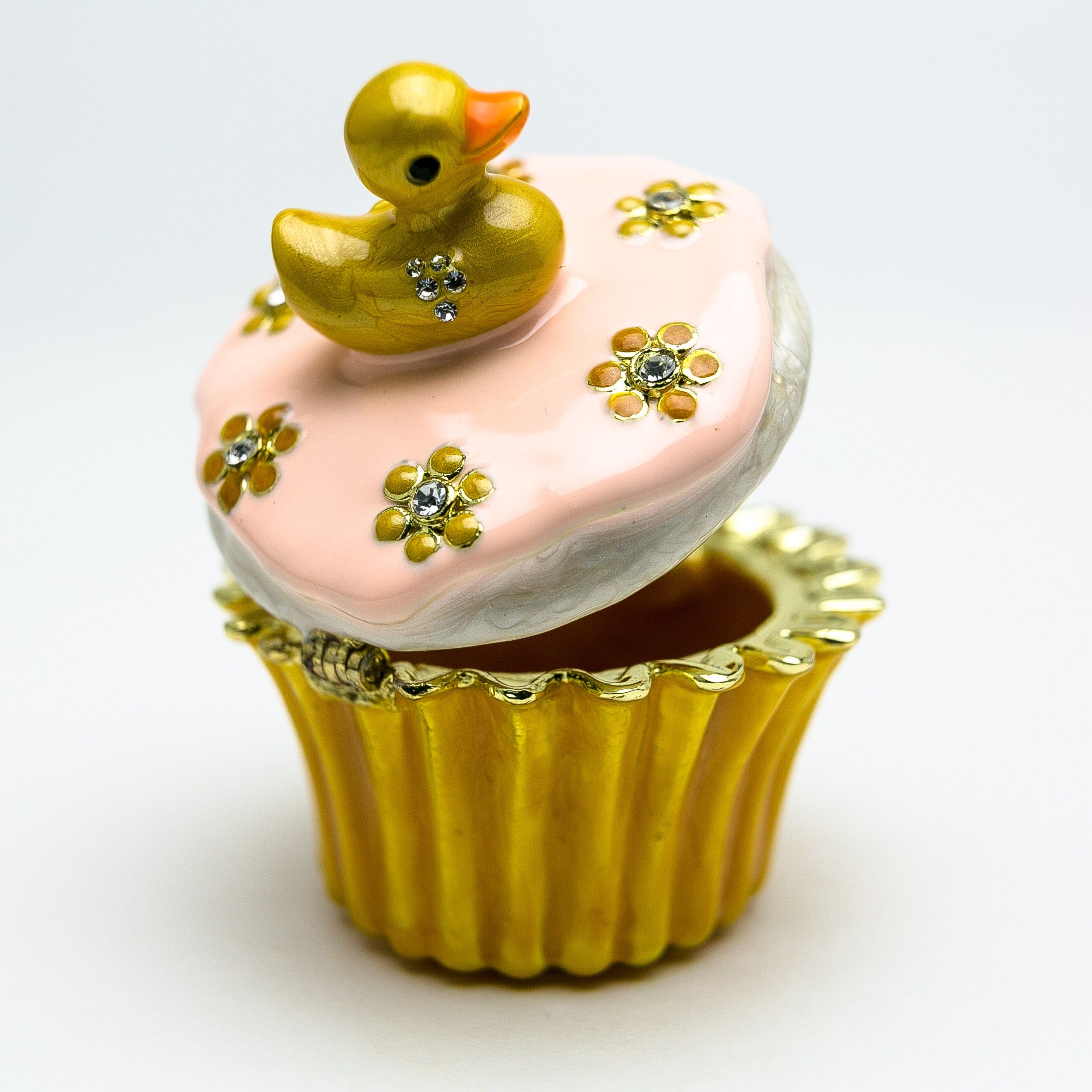 Yellow Duck on Cupcake