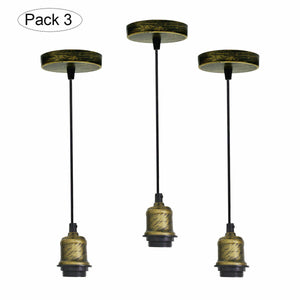 Vintage Light Bulb Lamp Holder pack