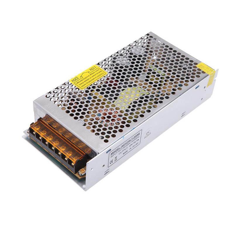 DC12V 200W IP20 Power Supply - 99fab 