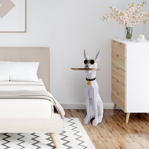 Dapper Dog Serving Tray Table