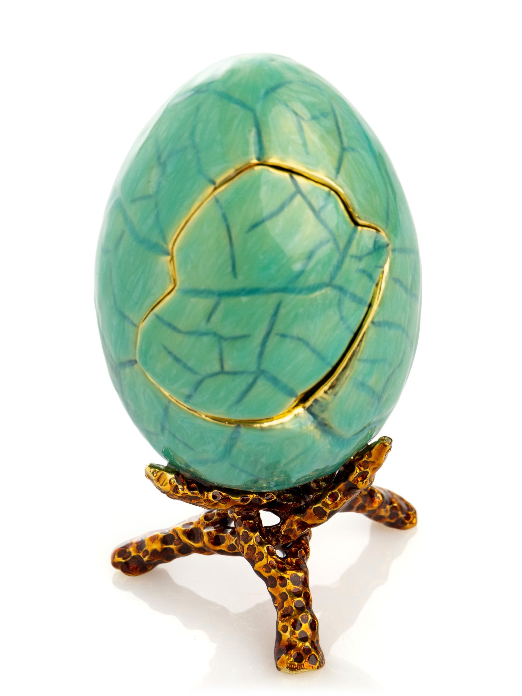 Turquoise Faberge Egg-3