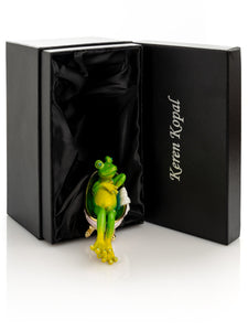 Frog In Bathtub Trinket Box-10