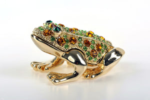 Gold & Green Frog-1