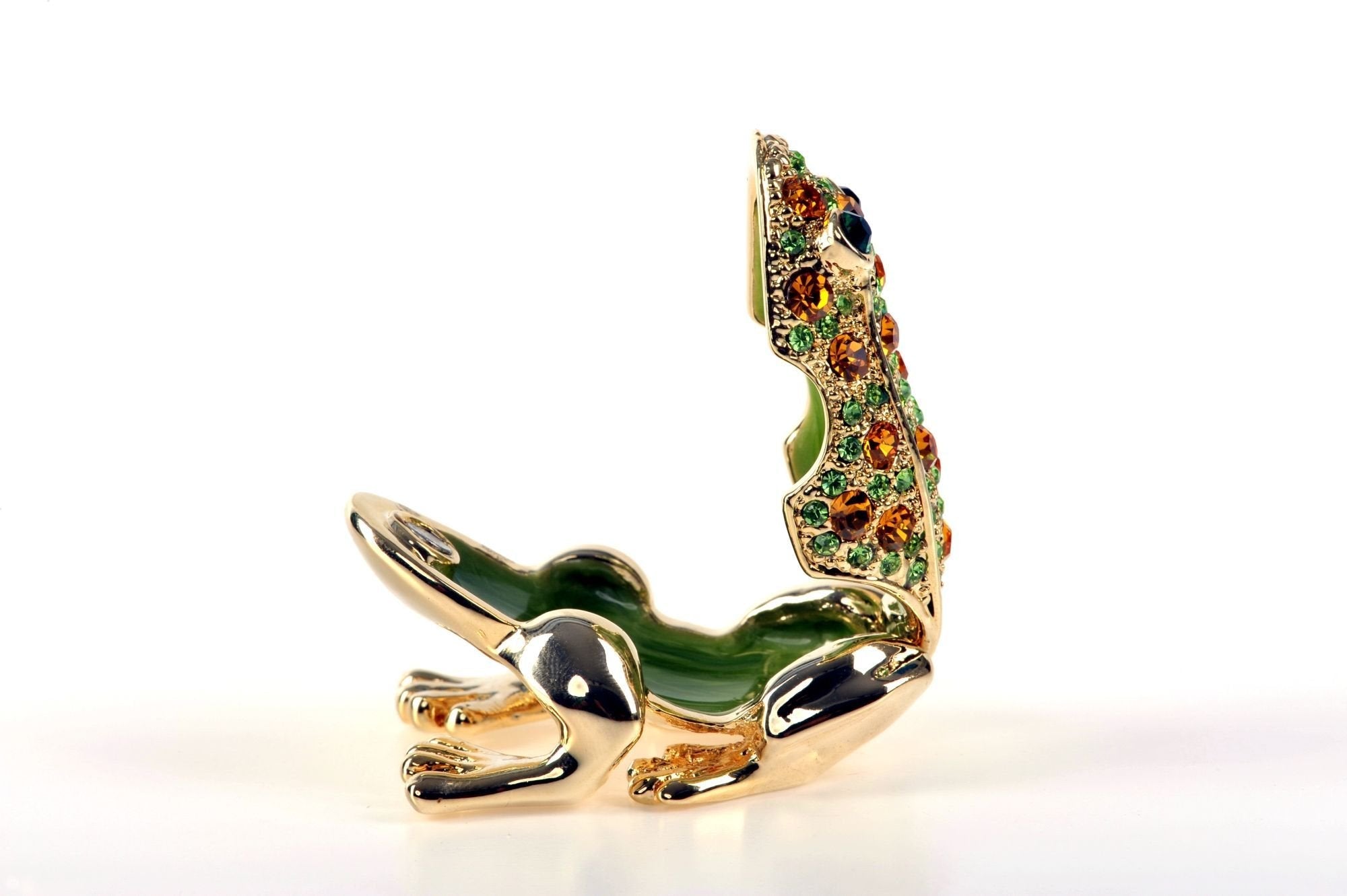 Gold & Green Frog-6