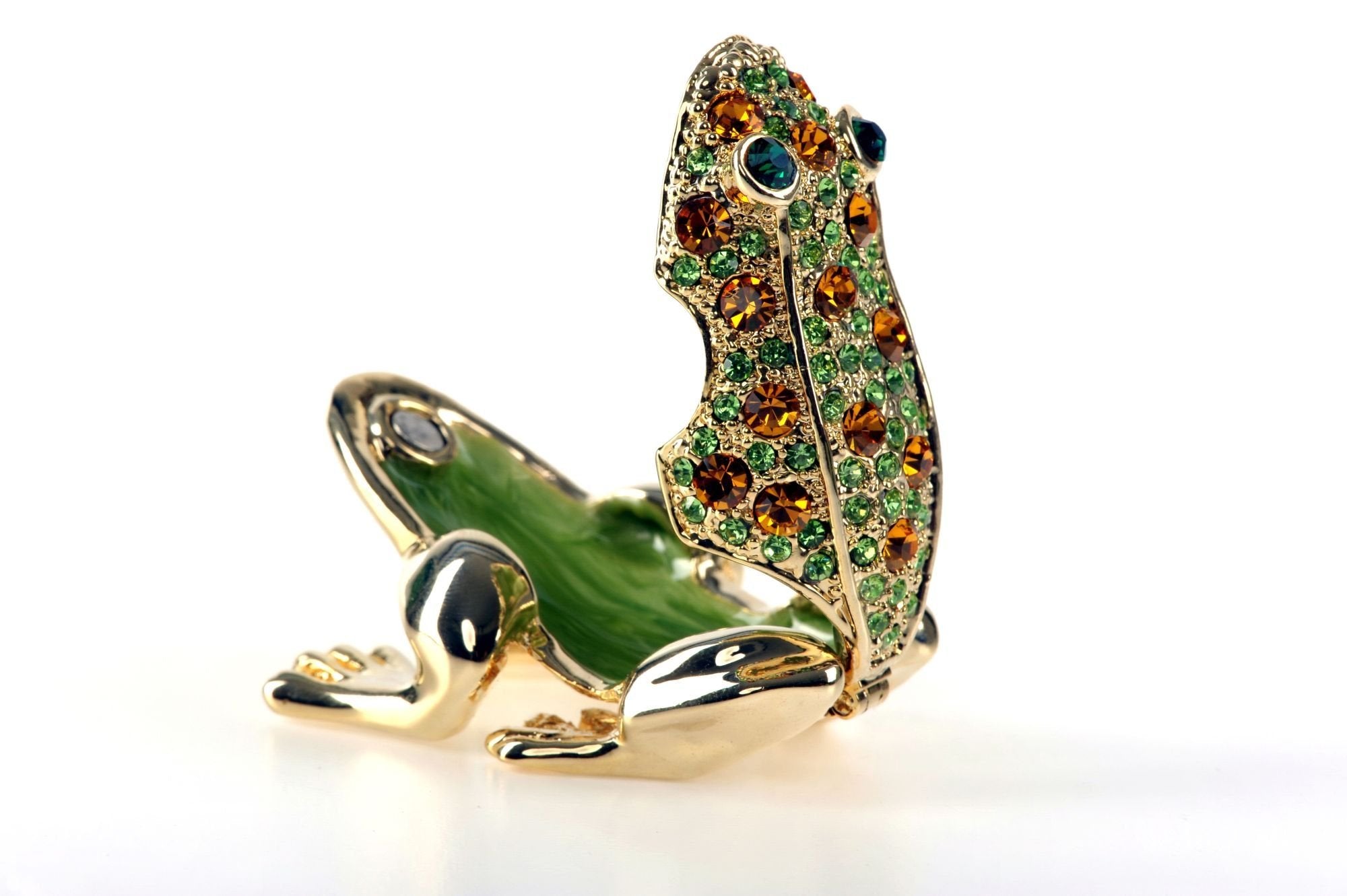 Gold & Green Frog-7