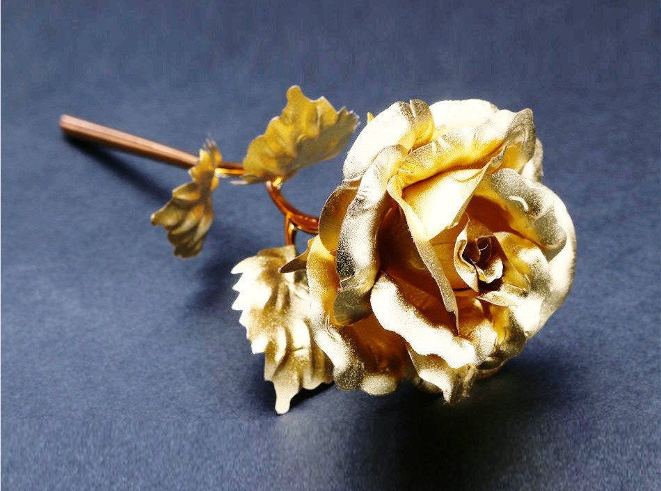 24k Gold Foil Rose - With Box - women accessories - 99fab.com