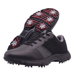 Men Waterproof Golf Shoes Spikes Golfing Anti Slip Sneaker for Men