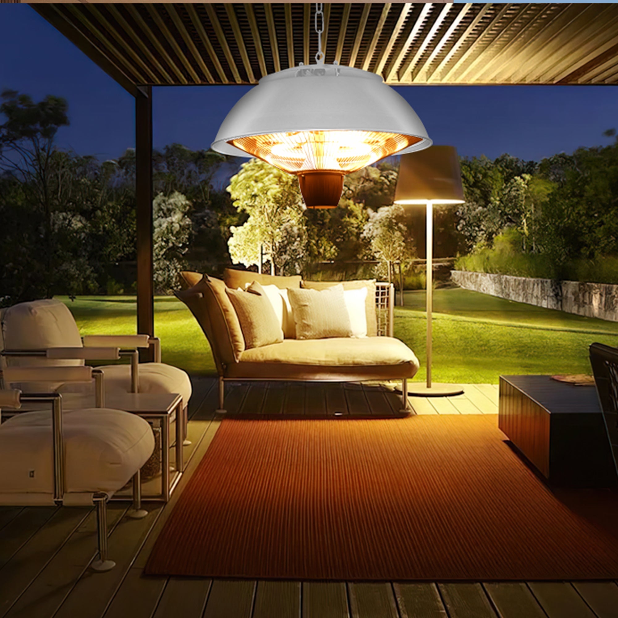 Indoor Outdoor Heating Pendant Lamp