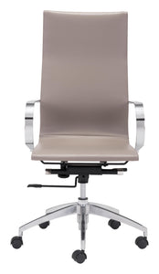 Mushroom Ergonomic Conference Room High Back Rolling Office Chair