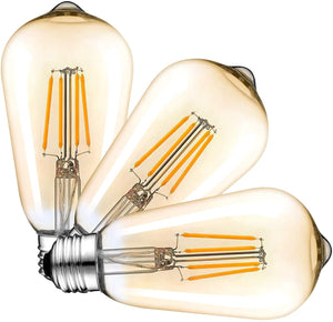 Vintage Style Led Bulb ST64 E26 4W LED Bulb Pack 5