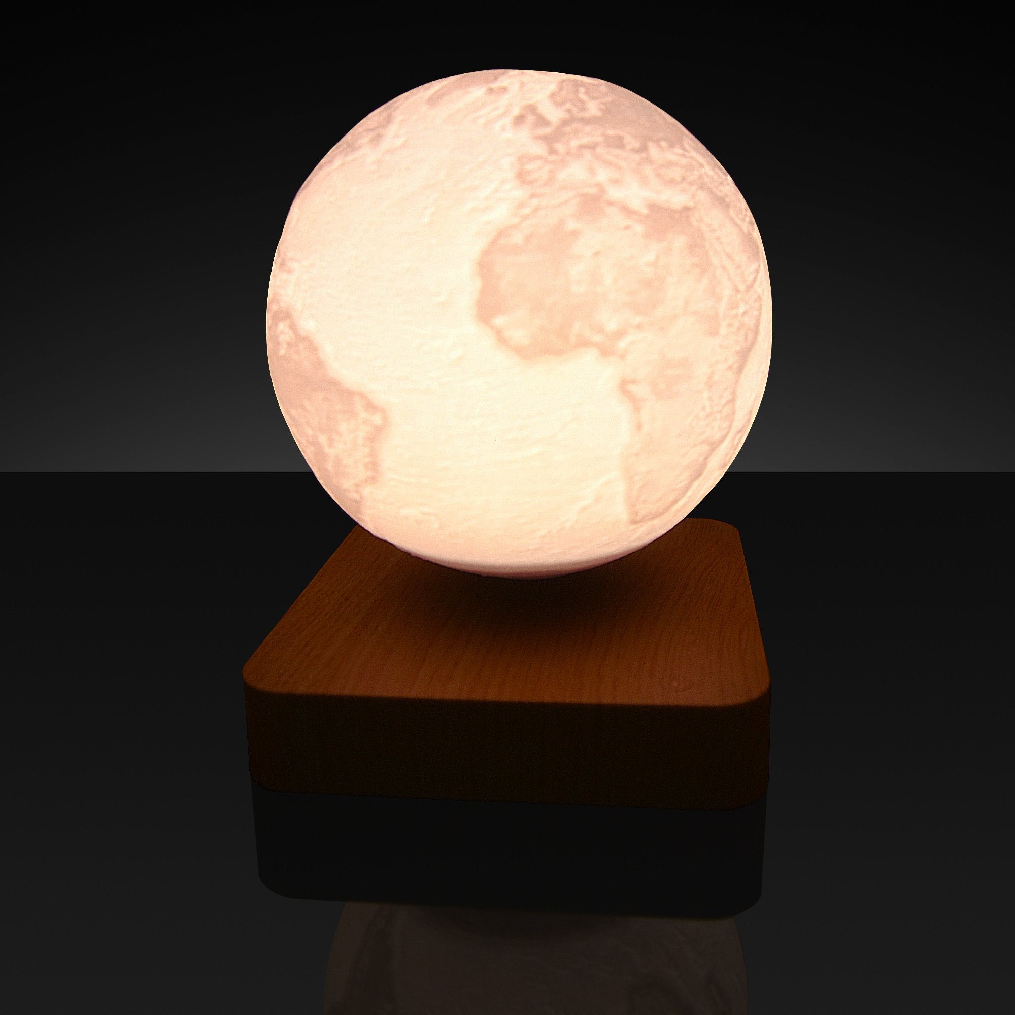 Levitation Earth Lamp, 3D Print Floating Earth