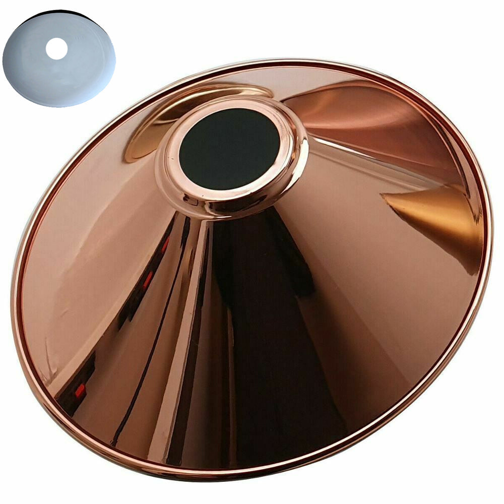 Modern Metal Rose Gold Easy FitLampshade~1369