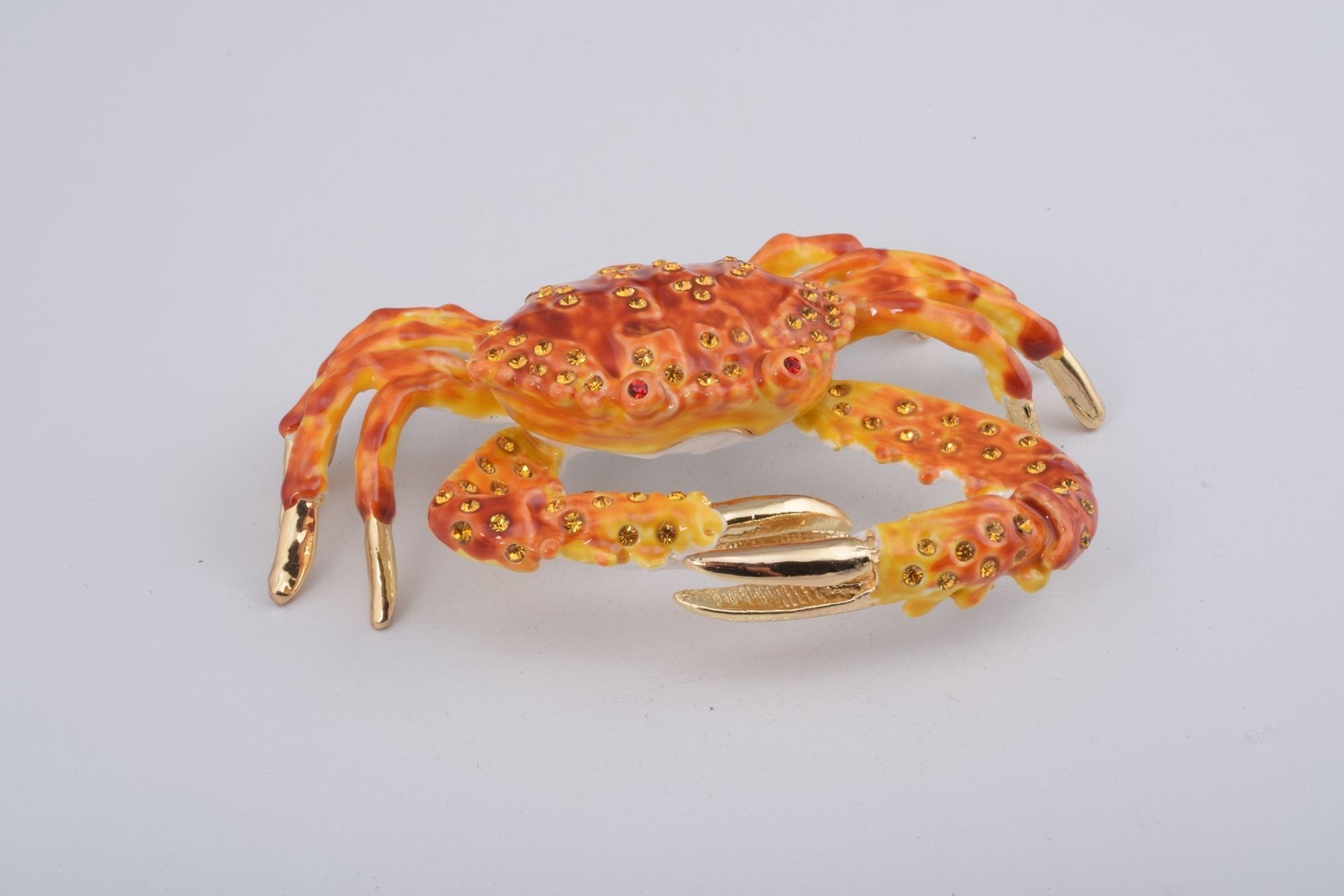 Orange Crab trinket box-1