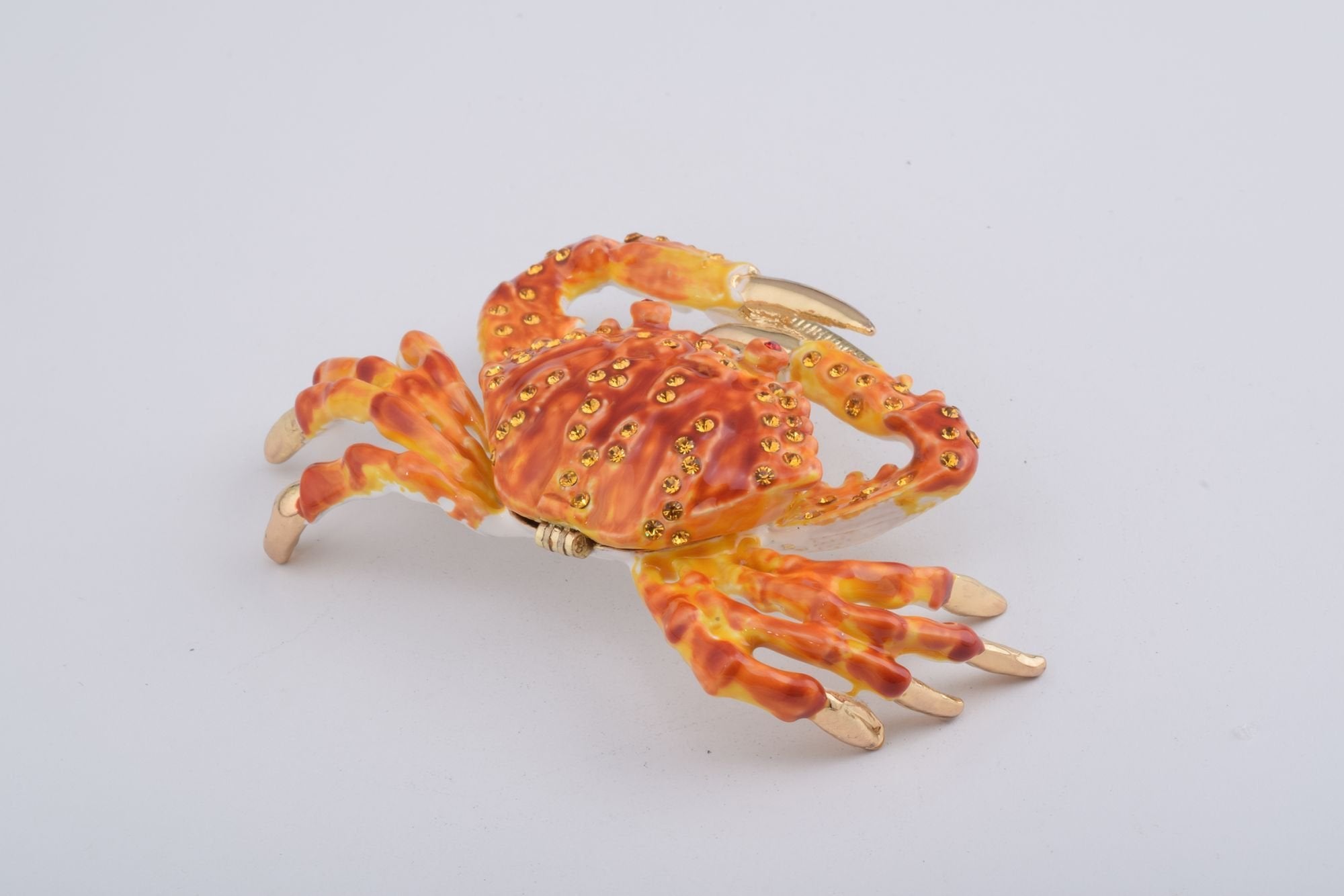 Orange Crab trinket box-3