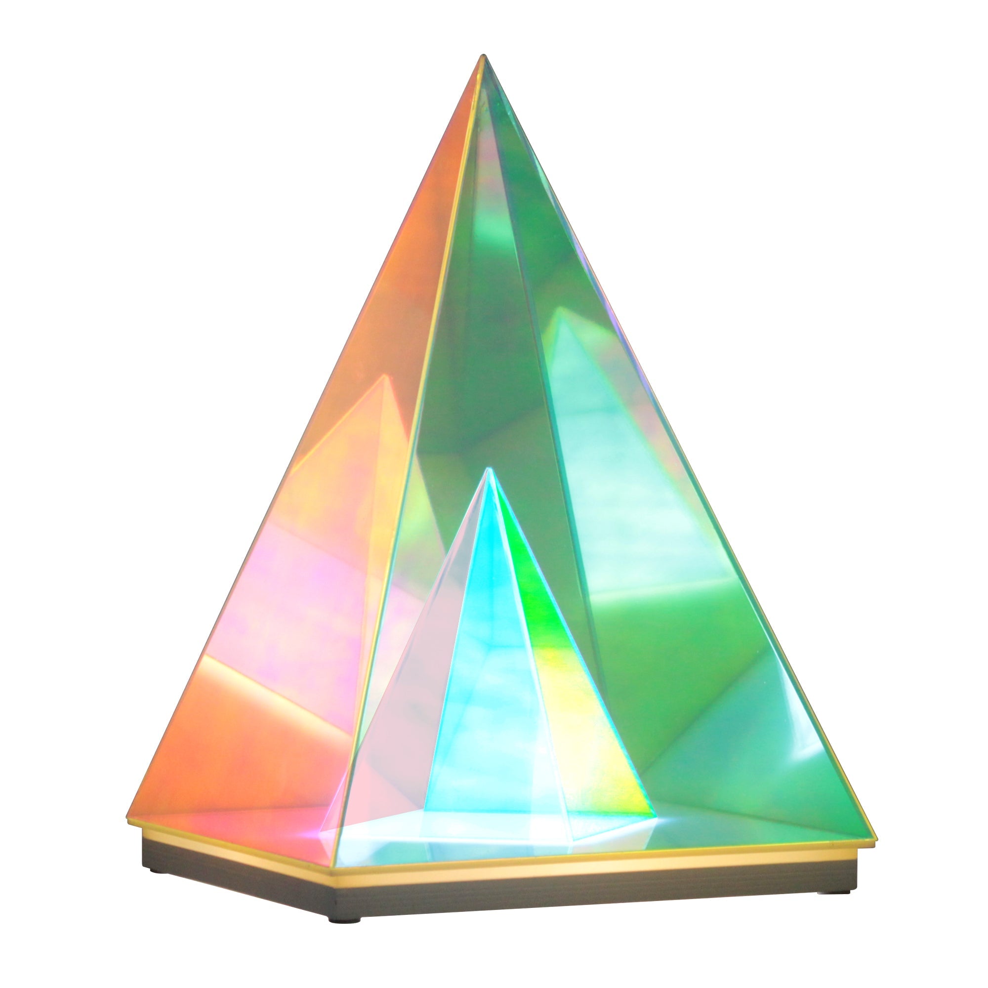 Trigon Acrylic Pyramid Lamp