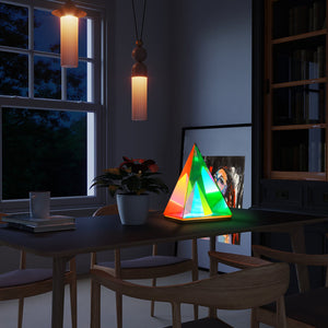 Trigon Acrylic Pyramid Lamp