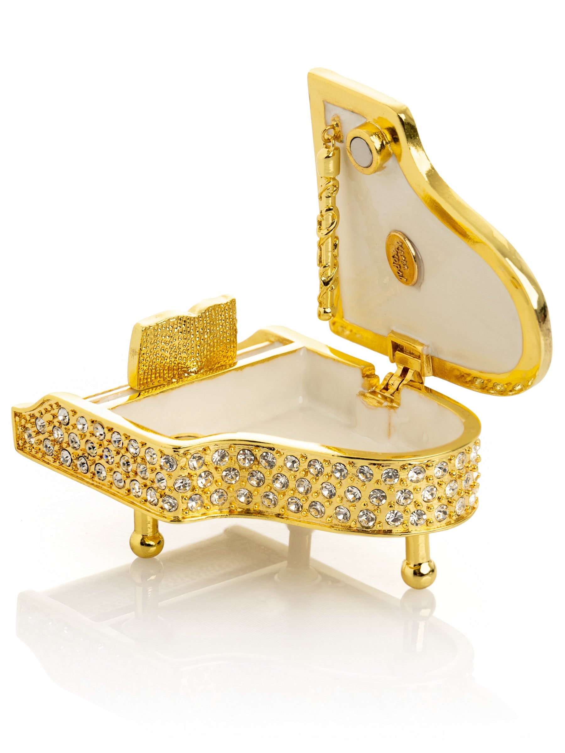 Golden White Piano-5