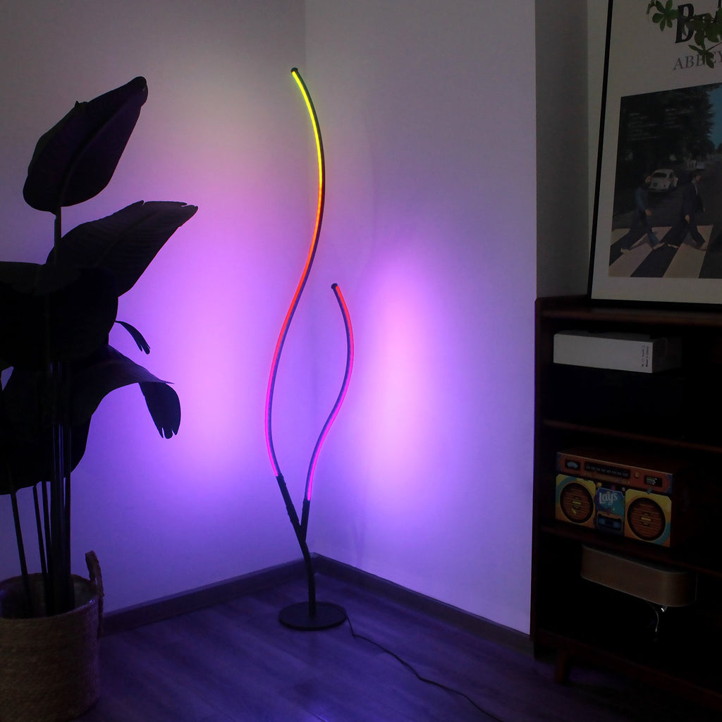 RGB Ripple Floor Lamp - 99fab 