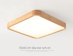 Wooden LED ceiling lighting for the living room chandeliers hall lamp - ceiling lamp - 99fab.com