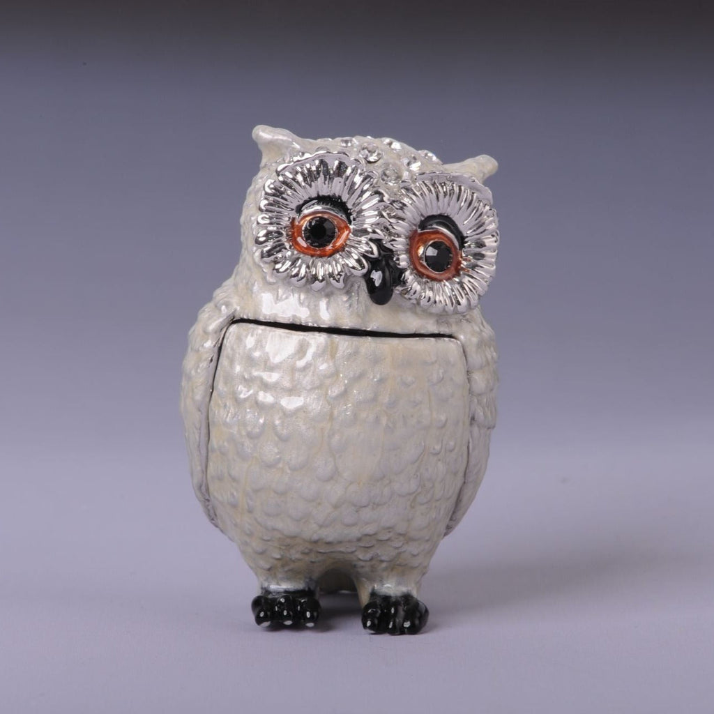 Silver and White Owl-0