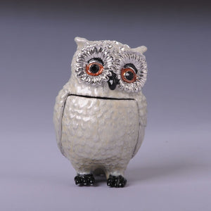 Silver and White Owl-0