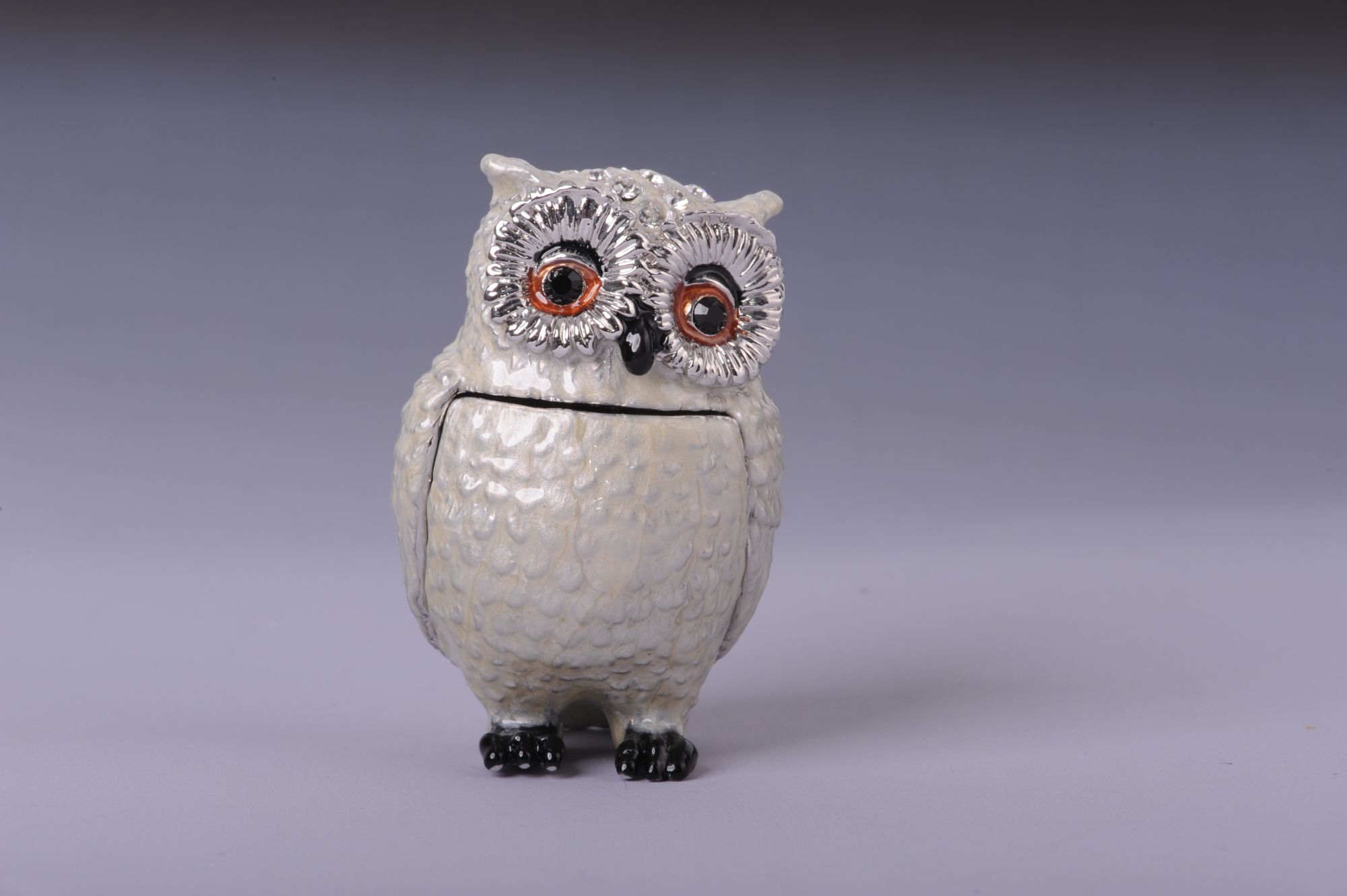 Silver and White Owl-1