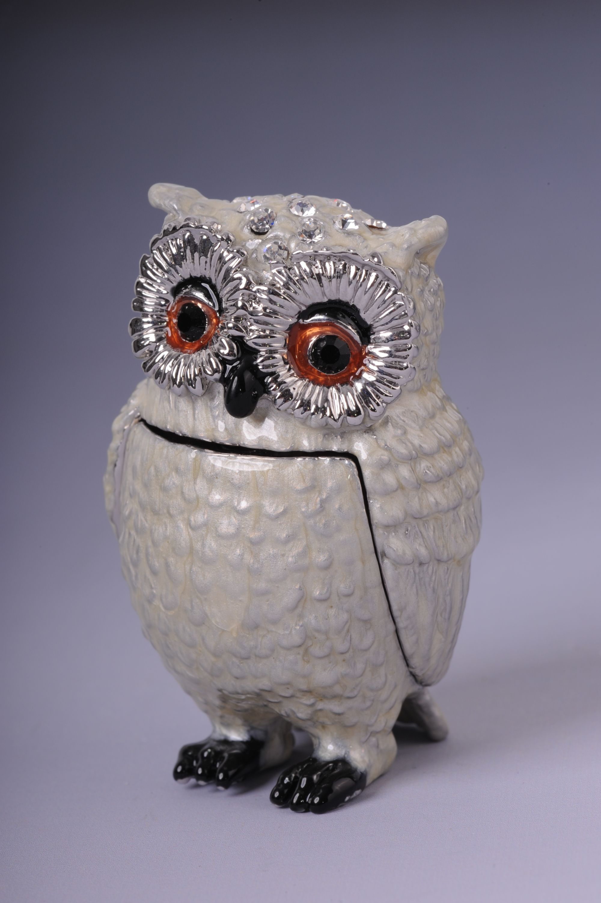 Silver and White Owl-3