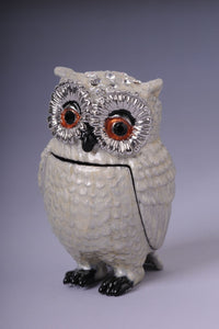 Silver and White Owl-8