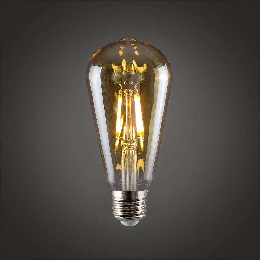 Vintage Style Led Bulb ST64 E26 4W LED Bulb Pack 5