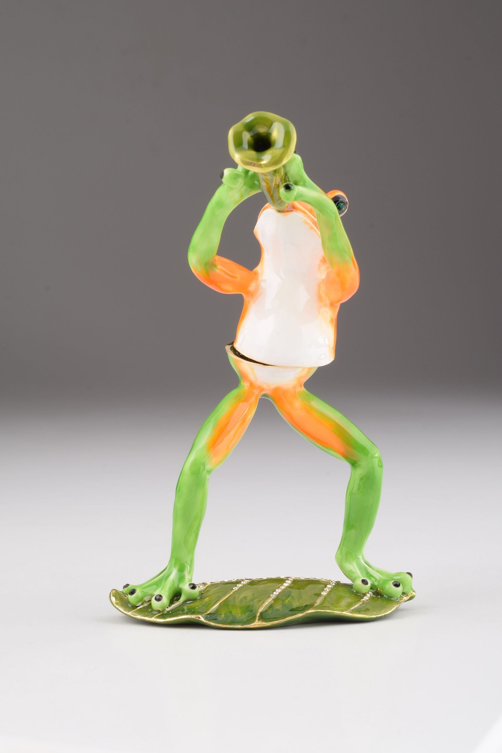 Trumpet Playing Frog