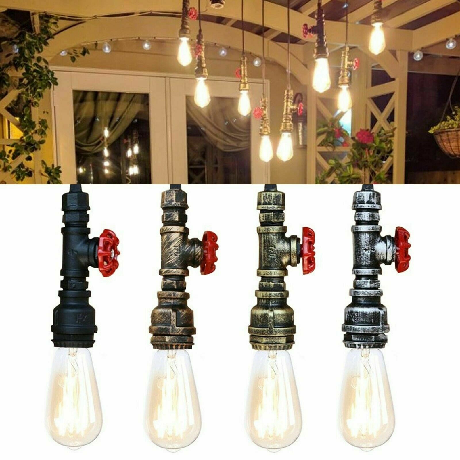 Pipe Tap Pendent Lights