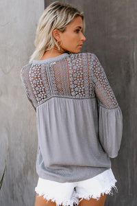 The Du Jour Crochet Blouse