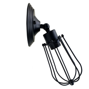 Birdcage Balloon Shape wall light Black