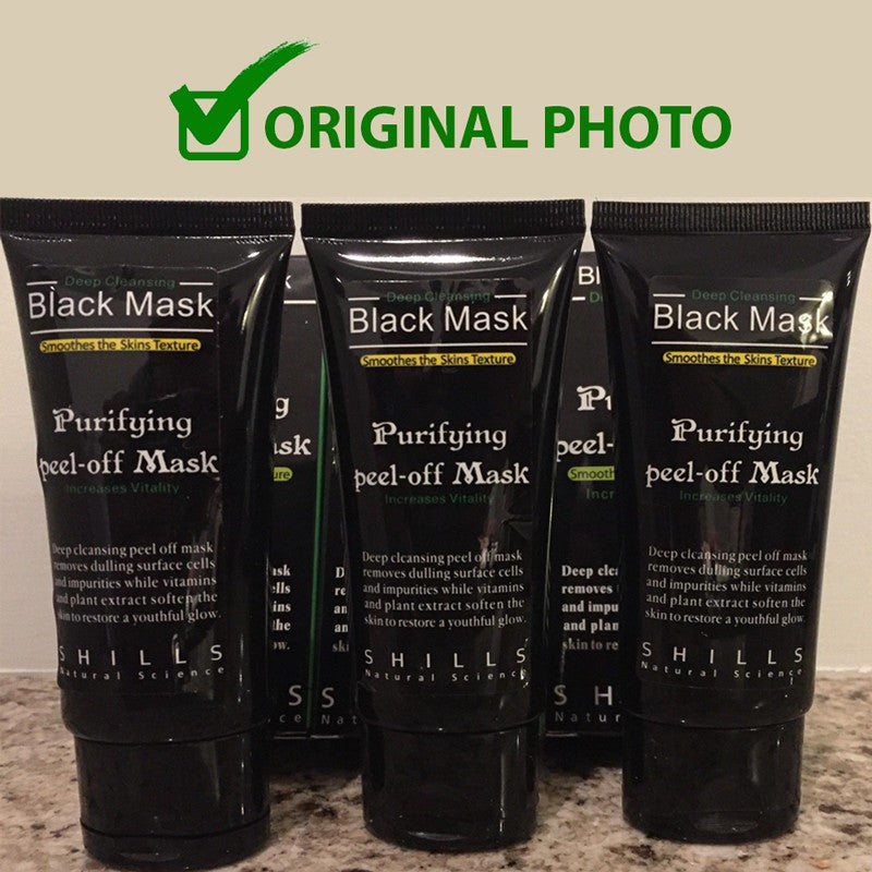 Shills Deep Cleansing purifying peel off black face mask - black mask - 99fab.com