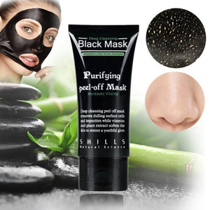 Shills Deep Cleansing purifying peel off black face mask - black mask - 99fab.com