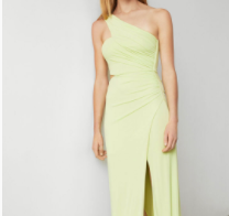 Matte Jersey Cutout Gown