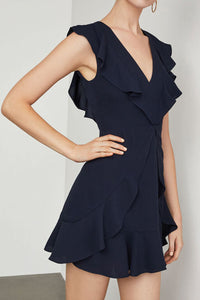 Tyrah Sleeveless Ruffle Dress