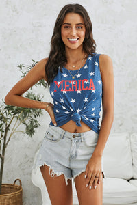 Star Merica Printed Tank