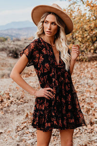 Floral Babydoll Dress