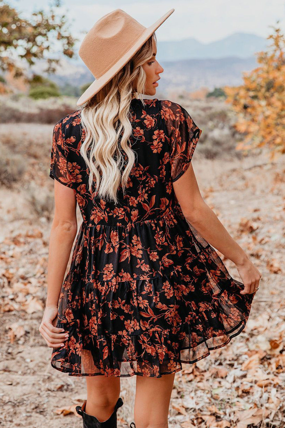 Floral Babydoll Dress