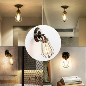 Birdcage Balloon Shape wall light