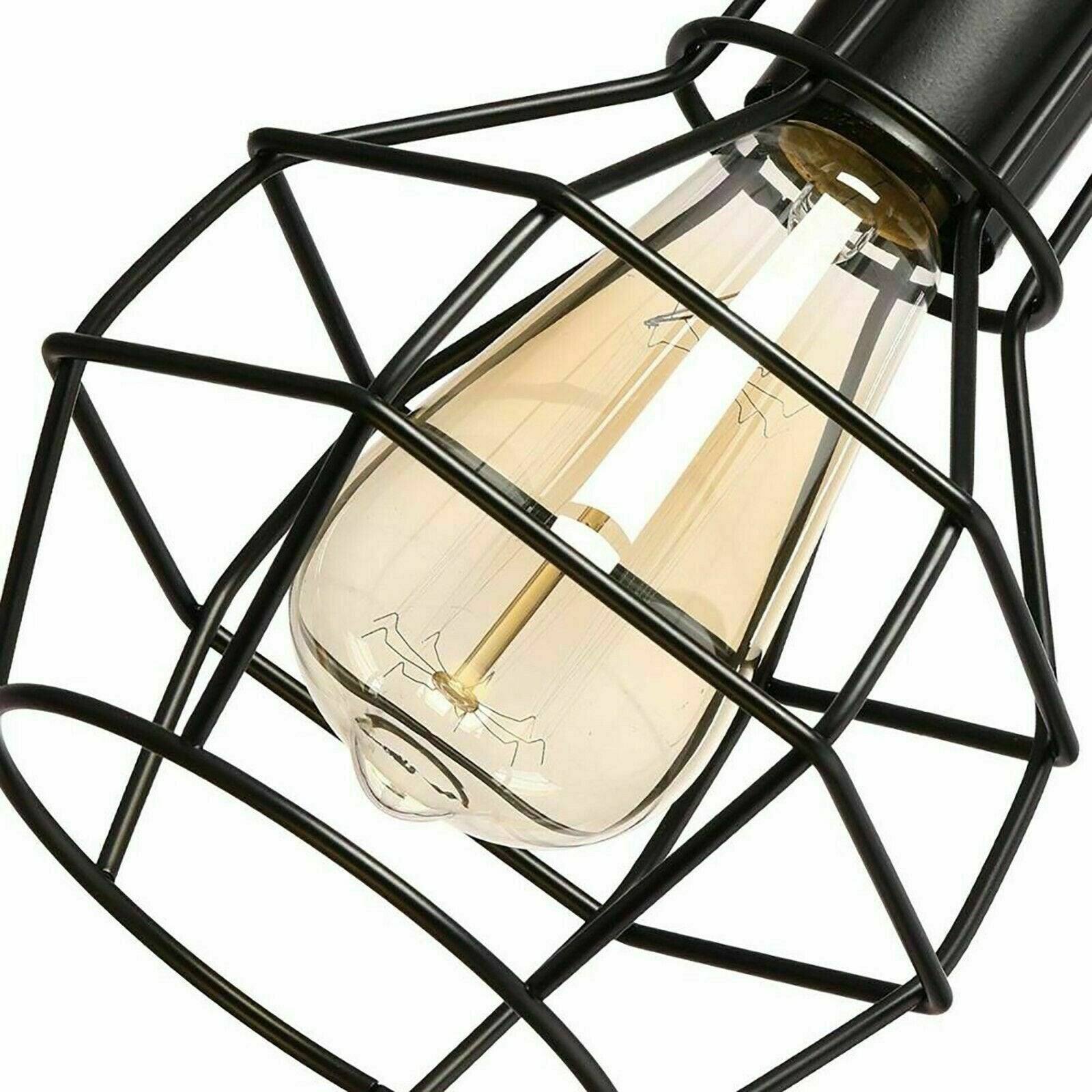 Spider Light Industrial Pendant Light Cage E26 Vintage Chandelier~1562-5