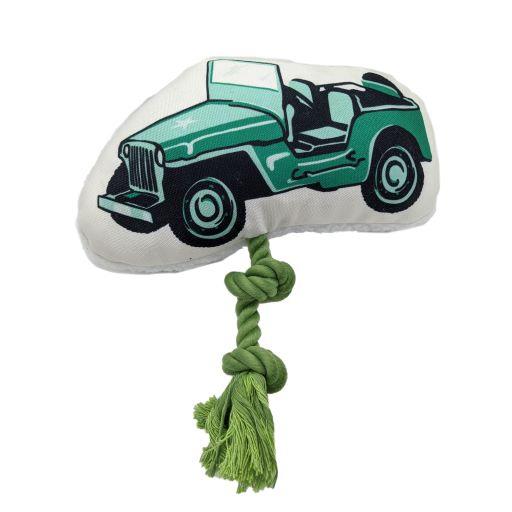 Military Jeep Plush Dog Toy - 99fab 