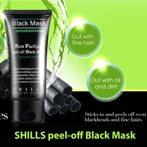 Shills Deep Cleansing purifying peel off black face mask - black mask - 99fab.com