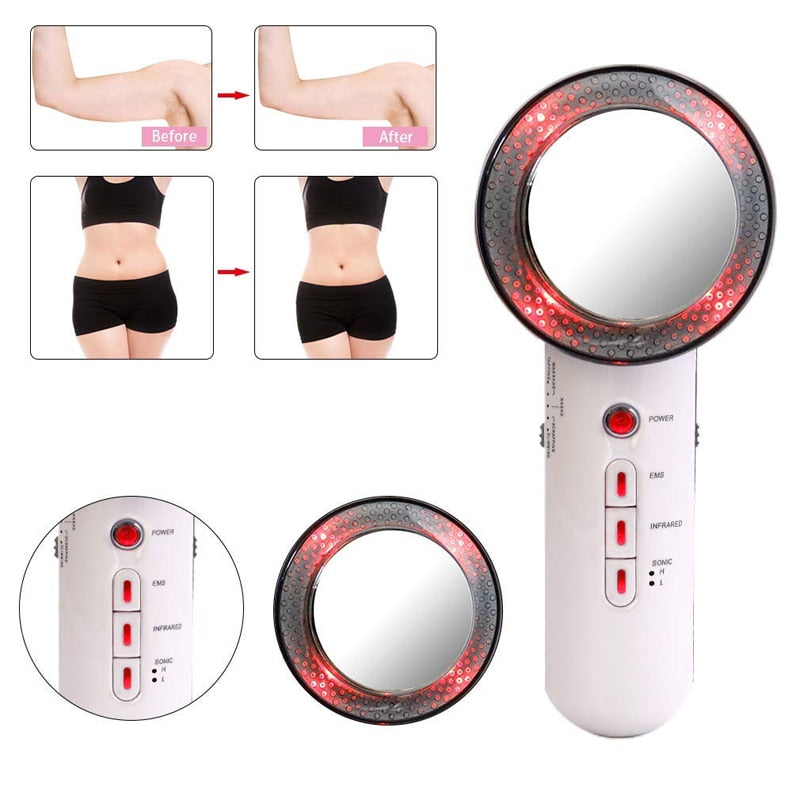 Ultrasonic Anti Cellulite Fat Burner EMS Stimulate Body Slimming Massager - weight loss - 99fab.com