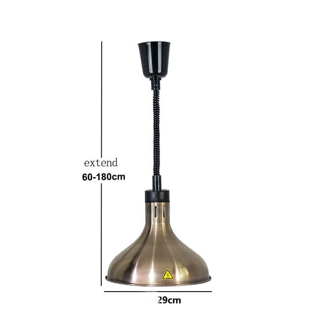 250W Electric heat lamp food preservation Pendant Light - pendant light - 99fab.com