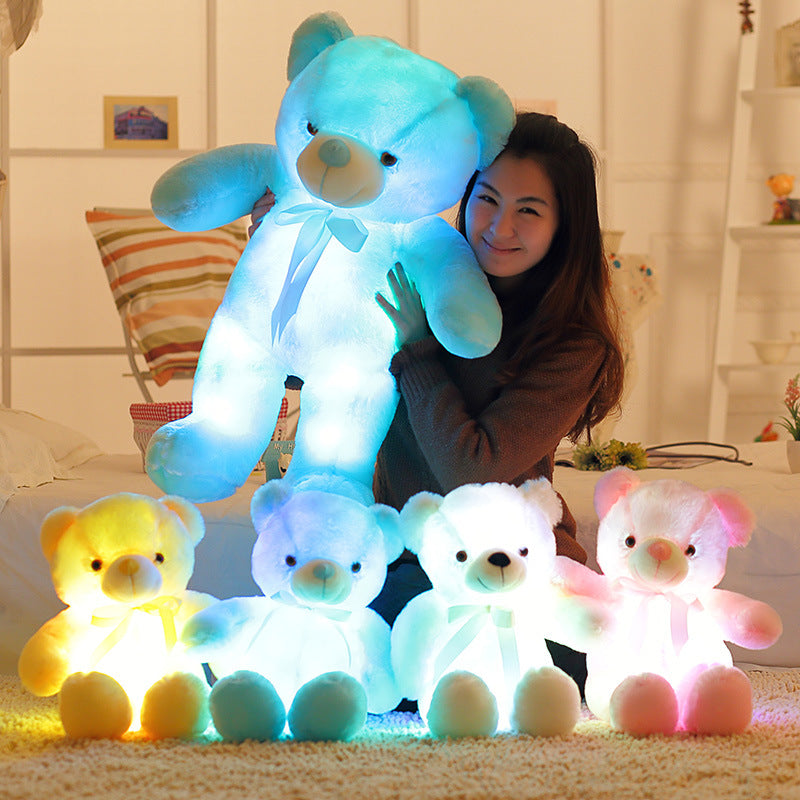 Creative Luminous Light Up LED Teddy Bear Plush - Teddy Bear - 99fab.com