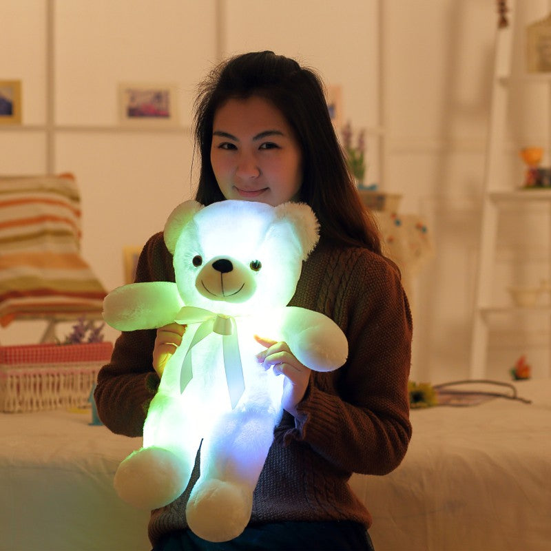 Creative Luminous Light Up LED Teddy Bear Plush - Teddy Bear - 99fab.com