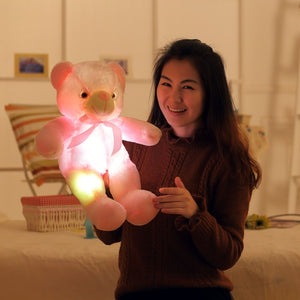 Creative Luminous Light Up LED Teddy Bear Plush - Teddy Bear - 99fab.com