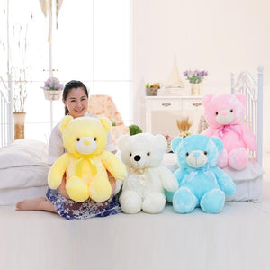 Creative Luminous Light Up LED Teddy Bear Plush - Teddy Bear - 99fab.com